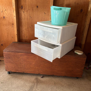 Garage Grouping (Wheeled Storage Bench and More) - R594