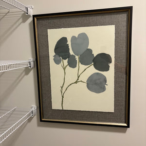 23” x 28” Framed Silver Dollar Eucalyptus 1 Art Print - G432