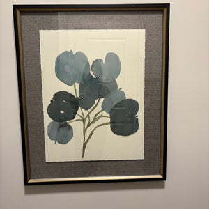 23” x 28” Framed Silver Dollar Eucalyptus 2 Art Print - G431