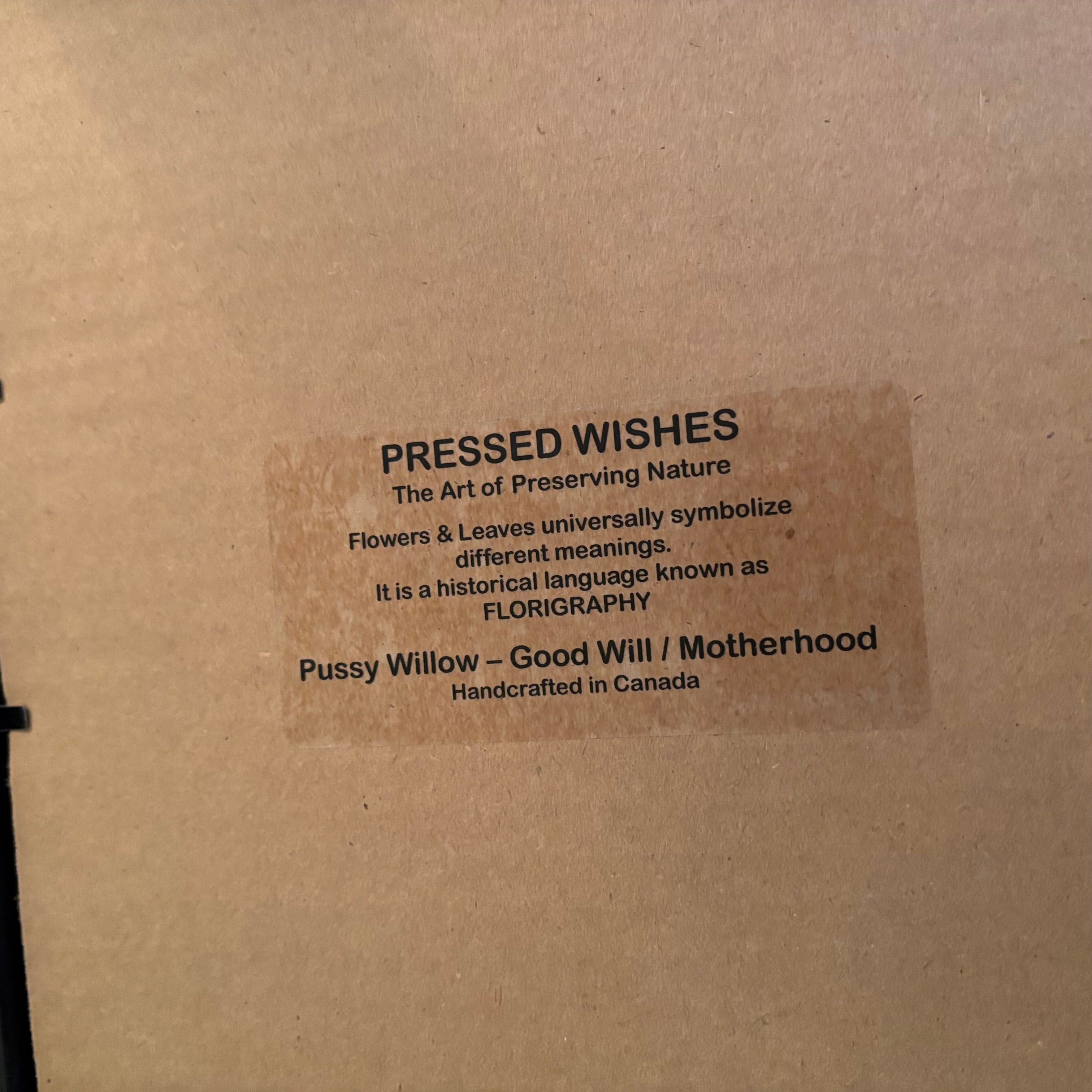 W810 9” x 26” Pressed Wishes