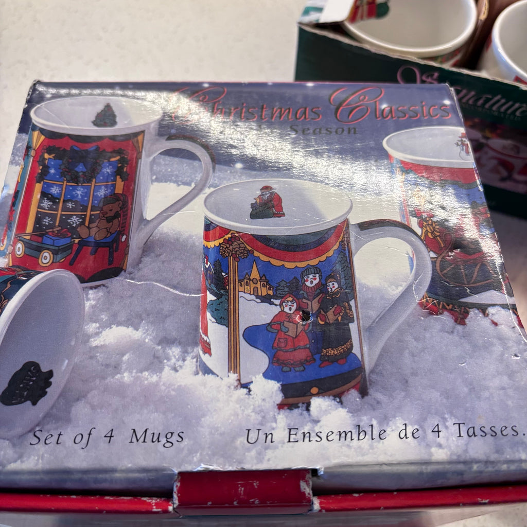 X264 Christmas drink ware grouping