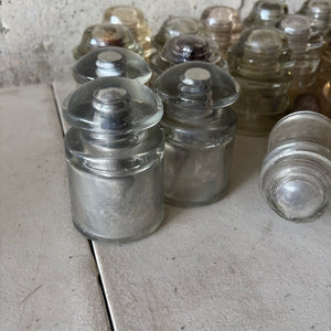 Vintage Glass and Porcelain Insulators - M375