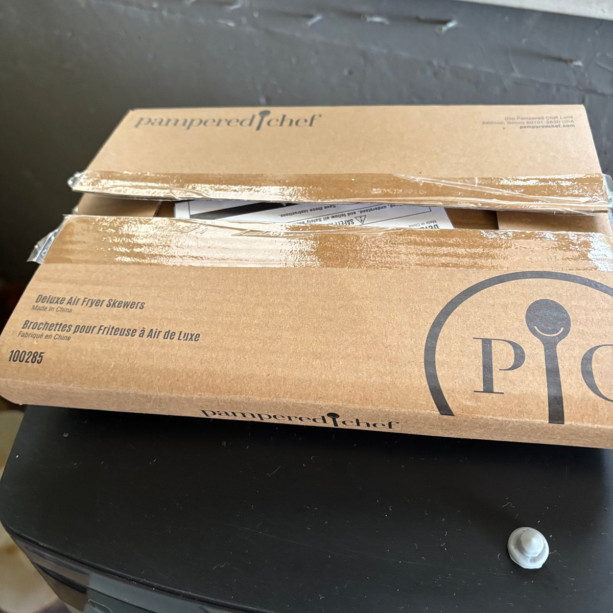 F185 Pampered chef Felix air fryer