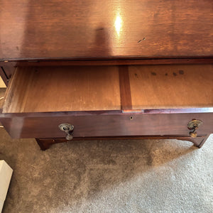 VINTAGE CHINA CABINET WITH SECRETARY DESK (CONTENTS NOT INCLUDED) - P103