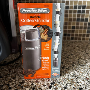 Coffee Maker and New in the box Coffee Grinder - Z108
