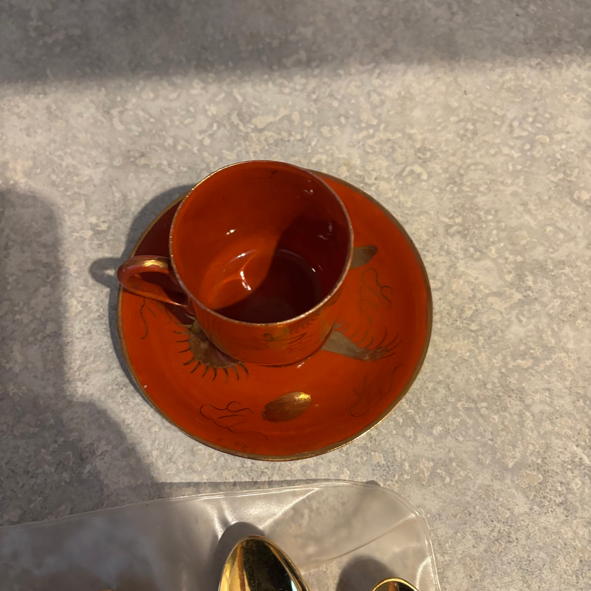 Y160 Vintage Grouping (Etched coffee pot and more)