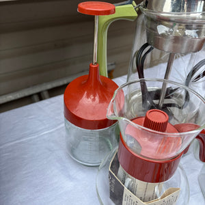 MCM Kitchen Grouping (Canisters with Wooden Lids and More) - R378