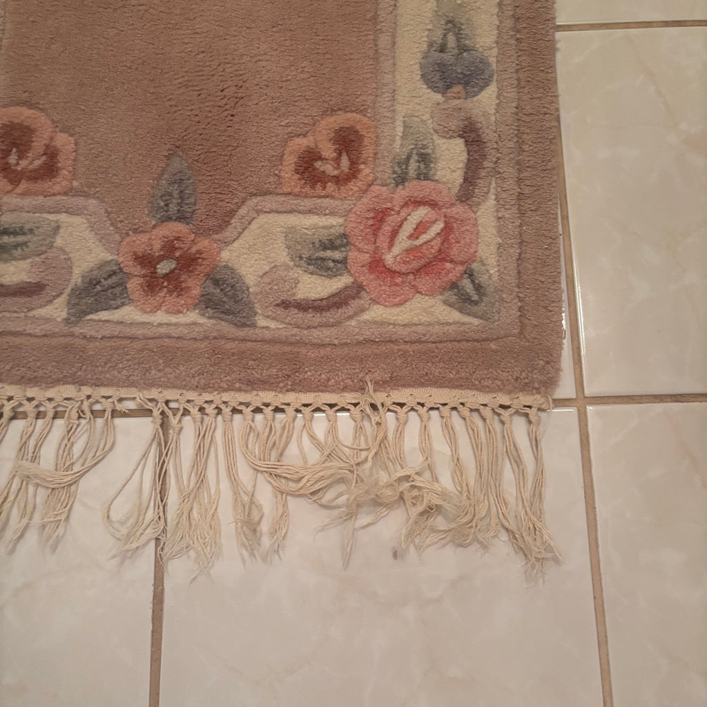 F197 Set of 4 Vintage area rugs