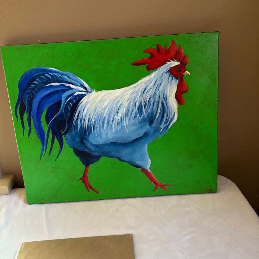 E153 Rooster artwork grouping
