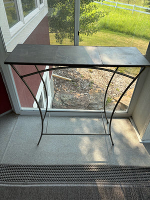 Accent Table with Slate Top - S652