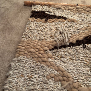 Mid Century Wool Wall Hanging - M328