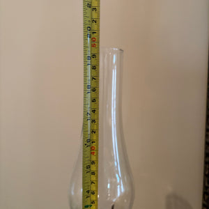 2 Vintage Glass Oil Lanterns  - M306