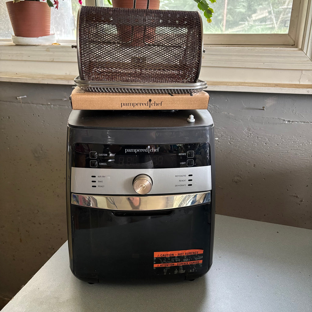 F185 Pampered chef Felix air fryer