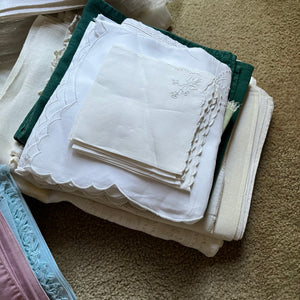 Vintage Linens Grouping - M103