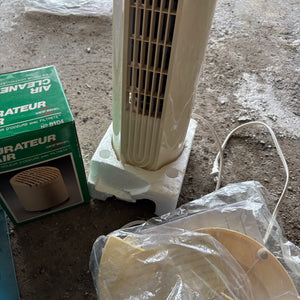 Floor Fan and Air Purifier (NIETHER ITEM IS NEW) - M376