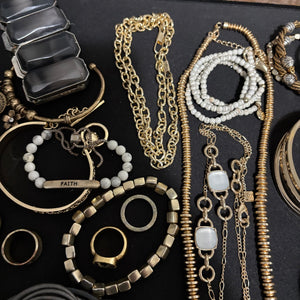 Chunky Fashion Jewelry Grouping - N300