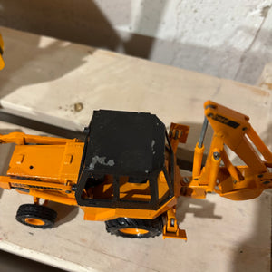 Vintage Cast Toys Grouping (John Deere Excavator and More) - N313