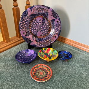 Mexican Decorative Plates Grouping - C433