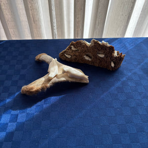 2 VINTAGE MINIATURE CARVINGS ON WOOD - P297