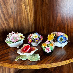 Porcelain Mini Floral Arrangements - T125