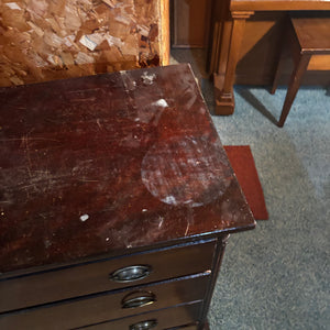 As Is Solid Wood Vintage Dresser - V188
