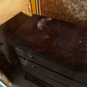 As Is Solid Wood Vintage Dresser - V188