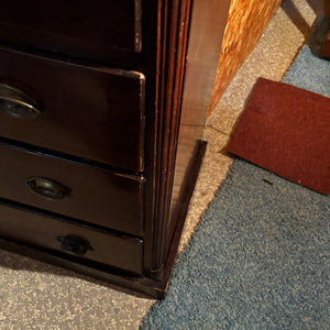 As Is Solid Wood Vintage Dresser - V188