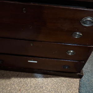 As Is Solid Wood Vintage Dresser - V188