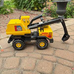 1980s Diecast Tonka Backhoe - O140
