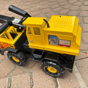 1980s Diecast Tonka Backhoe - O140
