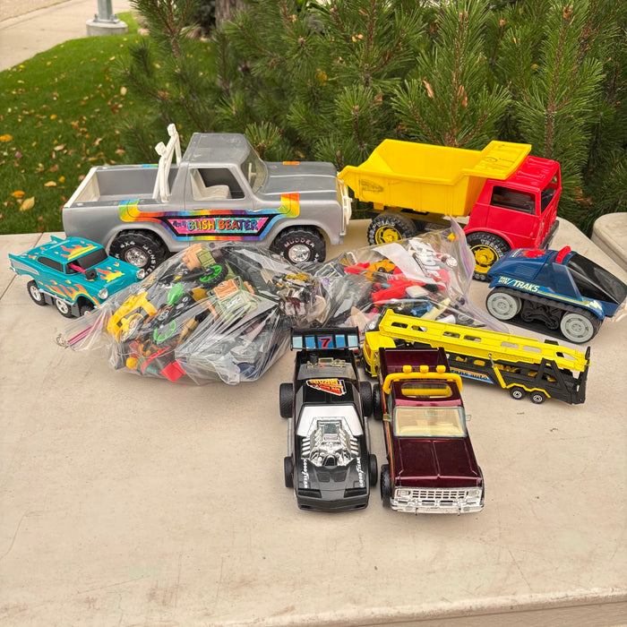 Vintage Toys Grouping (Toy Cars and More) - O142