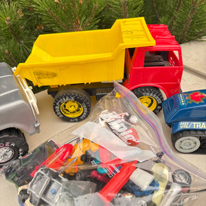 Vintage Toys Grouping (Toy Cars and More) - O142