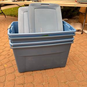 4 Bins with Lids - O143