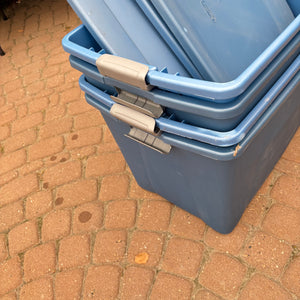 4 Bins with Lids - O143