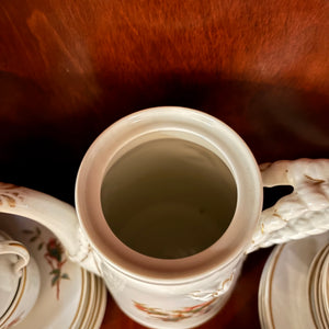30 PIECE VINTAGE LIMOGES HAVILAND COFFEE SET (SOME SMALL CHIPS ON EDGES OF PLATES) - P111