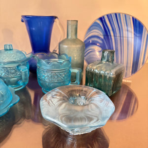 VINTAGE MINI GLASS GROUPING - P124