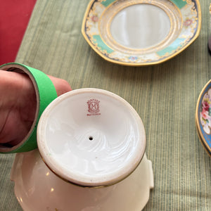 VINTAGE CHINA GROUPING (DISPLAY TEACUPS AND MORE) - P125