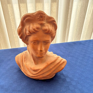 VINTAGE BUSTS AND STONEWARE WALL HANGING - P126