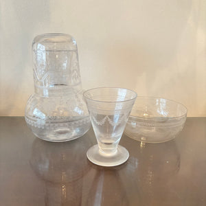 VINTAGE STEMWARE GROUPING - P107