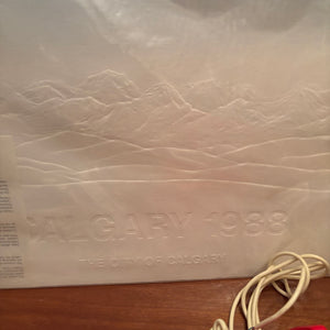 Vintage Olympics Poster and British Home Phone - R322