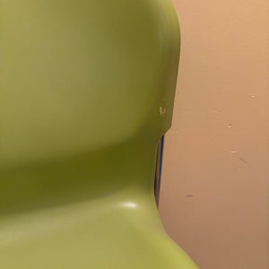Set of 2 Green MCM Gerd Lang SWING SM400K Stacking Chairs - R323