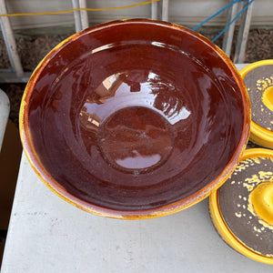 Vintage Stoneware Grouping (BMP Canada Bowl and More) - R330