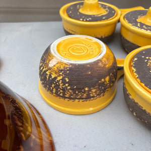 Vintage Stoneware Grouping (BMP Canada Bowl and More) - R330