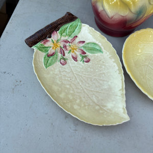 Vintage Vase and Vintage Carlton Ware Trays - R332