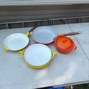 MCM Cast Iron Cookware Grouping - R342