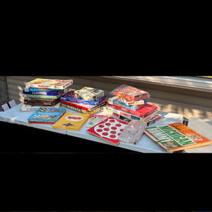 Vintage Games Grouping (Risk, Michigan Rummy and More) - R312