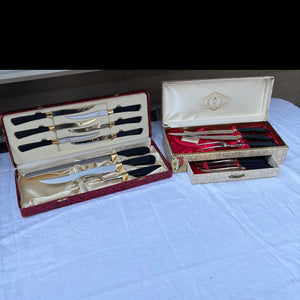 2 Vintage Knife Sets - R397