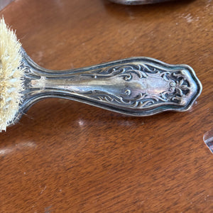 ANTIQUE DRESSING TABLE ITEMS (STAMPED SILVER AND MORE) - P341