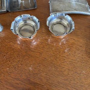 VINTAGE SILVER PLATED AND MORE GROUPING - P343