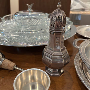 Vintage Silver Plated Grouping (Lazy Susan Platter and More) - M315
